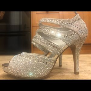 Silver heels